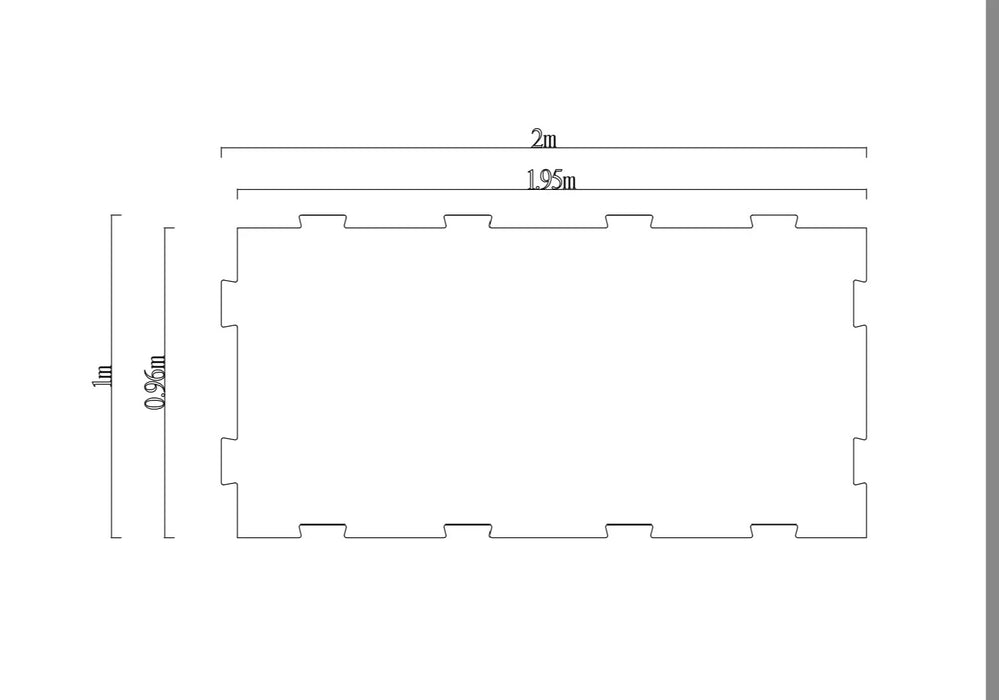 PlayPad Pro Shock Pad Underlay